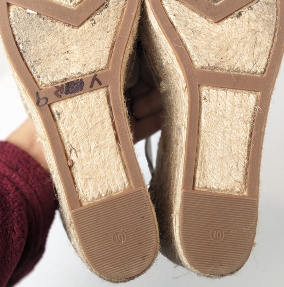 Marc Fisher Suede Espidrille Wedges - Picture 13 of 16